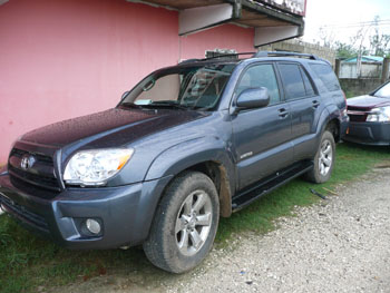 Toyoa 4 Runner Belize